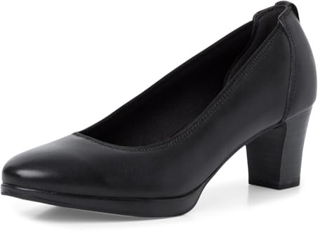Tamaris Damen Klassische Pumps, Frauen Absatzschuhe,stoeckelschuhe,Abendschuhe,Court Shoes,stöckelschuhe,Absatzschuhe,high Heels,Black,40 EU