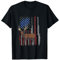 Jäger Hirsch Elch Bock jagen Elkaholic T-Shirt