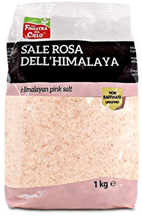 LA FINESTRA SUL CIELO SALE ROSA DELL'HIMALAYA FINO, 1000g (Confezione da 2)
