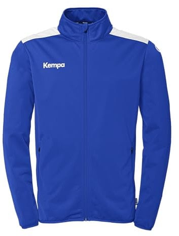 Kempa Herren Emotion 27 Poly Sport-Jacke, Royal/weiß, XXL EU