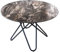 Riess Ambiente Runder Design Esstisch Ellipse 120cm Naturstein Keramik Hairpin Legs Esszimmertisch Küchentisch