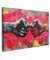 MuchoWow© Bild auf Leinwand 90x60 cm Schlafzimmer Bilder Badezimmer Wand Deko Wohnzimmer Modern Wanddeko Bilderwand Geschenk Street art - Hände - Graffiti - Kunst - Banksy