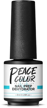 Peacecolor 8ml Deshidratador de Uñas,Deshidratador Para Uñas,Constructor Kit Uñas Manicura y Pedicura
