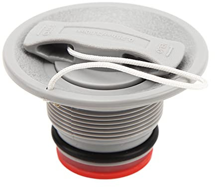 Topyond 2 Stück Schlauchboot Ventil,Schlauchboot, Floß, Kanu, Aufblasbarer Gasstopfen, Ersatz Kajak Boots Luftventile Mit 8 Zähnen Und Abdeckseil