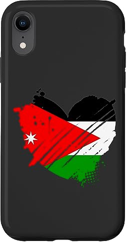 Jordanien-Flagge I love Jordan is in my DNA, Geschenk für Jordanien Hülle für iPhone XR