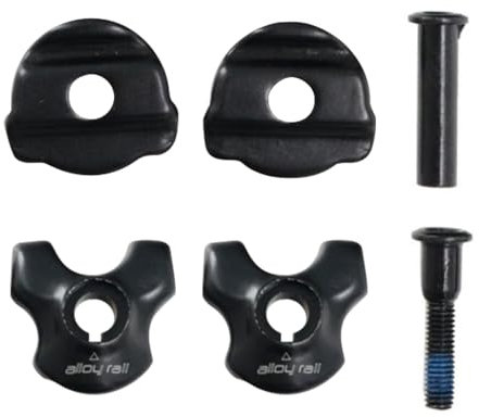 Clip per reggisella | Adattatore per guide sella in carbonio | Clip ovale/rotonda 7 × 9 mm/7 × 7 mm, morsetto ovale rotondo portatile per tubo sella ciclismo