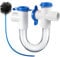 Transparenter P-Siphon - Rohranschluss, CA Ablaufsiphon | Transparenter PVC-U-Siphon 3/4 Zoll für HVAC-Systeme, langlebiger Kondensat-Siphon für Wohn- und Gewerbe, Siphon