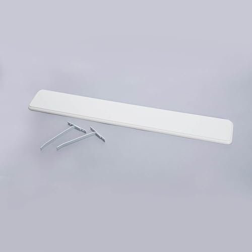 Coopers of Stortford Radiator Shelf | Dark Oak Or White | 60cm / 90cm / 115.5cm (White, 90cm)