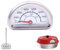Ofenthermometer für Backofen Kompatibel mit Omnia Backofen,BBQ Edelstahl Fleischthermometer,Meater Kochen Backofenthermometer Innen für Omnia Zubehör,Küche Oven Thermometers mit 7cm Fühler(0℃-400℃)