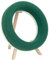 Creativery Nass Steckschaum Kranz 40x7cm mit Holzständer H.44cm - für Profi Floristen & Hobby Bastler - Frischblumen Steckschwamm Ring - Blumen Steckmasse - Floristik Zubehör & Floristikbedarf - Grün