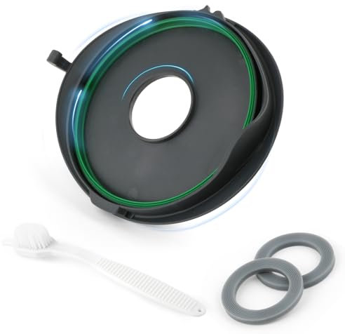 TGHongKy Couvercle avec Joint en Caoutchouc pour Thermomix TM31 Couvercle pour TM31 Couvercle Bol pour TM31 Joint Caoutchouc pour Thermomix TM31 avec Brosse