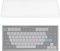 Geekria 75% 84-Key Knob Keyboard Dust Cover, Clear Acrylic Keypads Cover, Compatible with Keychron Q1 HE/Max/Pro / V1 / V1 Max, AULA F75 Pro, F75 (Frosted)