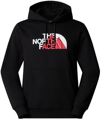 THE NORTH FACE - Felpa con Cappuccio Grafica Biner da Uomo - Comfort, Maniche Lunghe - TNF Black, M