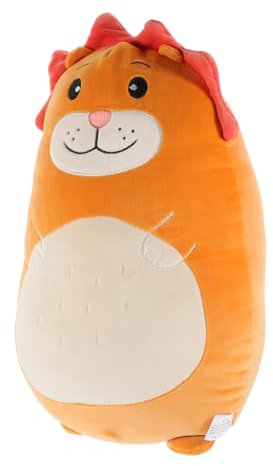 Abaodam Löwenformiges Plüschtier Mit Cartoon-Motiv Stofflöwenpuppe Kreative Puppe Kuscheltier Zum Aufstellen Dem Tisch Auto