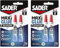 Sader Maxiglue Gel – Super Glue Universelle – Tous Matériaux – Colle de Réparation à Prise Rapide – Colle Extra Forte – Transparente – 2 Tube de 3 g (Lot de 2)
