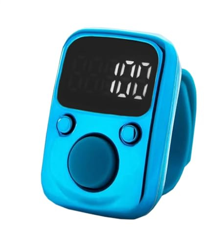 Tally Counter – Wasserdichter Smart-Fingerzähler, Handheld-Digitalklicker, tragbares Zählgerät für Sportveranstaltungen, Runden-Tracker, Schulaktivitäten, Team-Training, Punktezähler und den täglichen