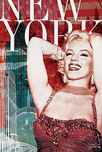empireposter Monroe Marilyn - New York Filmposter Kino Movie Foto Filmposter Kino Movie Marilyn Monroe - 61x91,5 cm