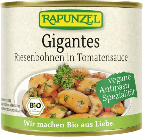 Rapunzel Bio Gigantes Riesenbohnen in Tomatensauce, in der Do (1 x 230 gr)