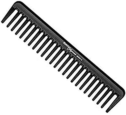Hercules Sägemann C15 anthrazit Strähnenkamm 7.5 Carbon Kamm, 1er Pack (1 x 1 Stück)