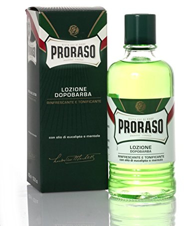 PRORASO Lozione Dopobarba, 400 ml - Linea verde -