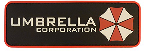 Umbrella Corporation Resident Evil Cosplay PVC Rubber 3D Fastener Patch