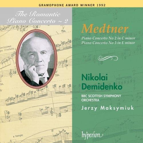 The Romantic Piano Concerto, Vol. 02 Medtner 2 & 3 by Demidenko (1992-01-28)