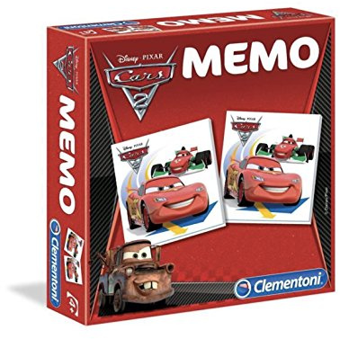 Clementoni 13403.8 - Memo Kompakt Cars 2