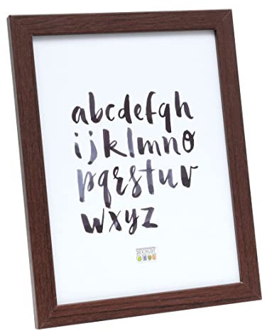 Deknudt Frames S44CH4 Basic Cadre Photo Bois/MDF Brun Foncé Fin 13 x 18 cm