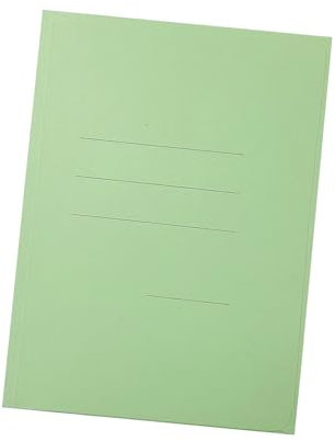 Blasetti Cartelline Portadocumenti 3 Lembi - Zaffiro VERDI raccoglitore documenti per ufficio, Formato 22x33,5 cm, Confezione 50 pezzi, Carta da 200gr Certificata PEFC