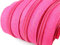 Schnoschi 6 m endlos Reißverschluss 5 mm Laufschiene + 15 Zipper Meterware teilbar Farbwahl (pink)
