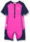 Aqua Sphere Unisex Jugend Stingray Hp Short Sleeve Wetsuit, rosa/Blau, 116 (Herstellergröße: 6 Jahre)