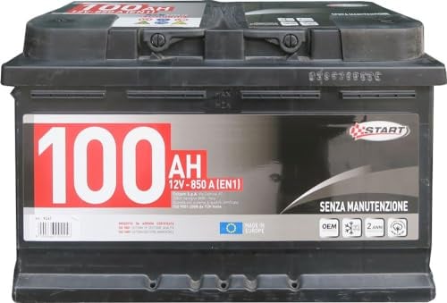 Batteria Autocarro 100AH polo positivo:sinistro Cassetta L4B