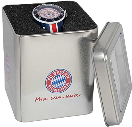 Fc Bayern München Kinder Uhr in Geschenkbox Kinderuhr FCB