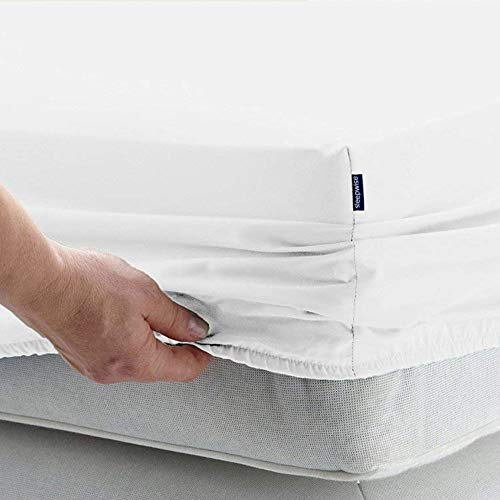 Sleepwise Soft Wonder Spannbettlaken, OEKO-TEX® Mikrofaser Bettlaken, Topper Spannbettlaken, King Size Leintuch, Bed Sheets Atmungsaktiv, Antistatisch & Hypoallergen, Bettlaken 140-160x200 cm
