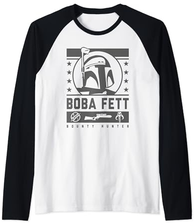 Star Wars Boba Fett Streetwear Propaganda Poster Raglan