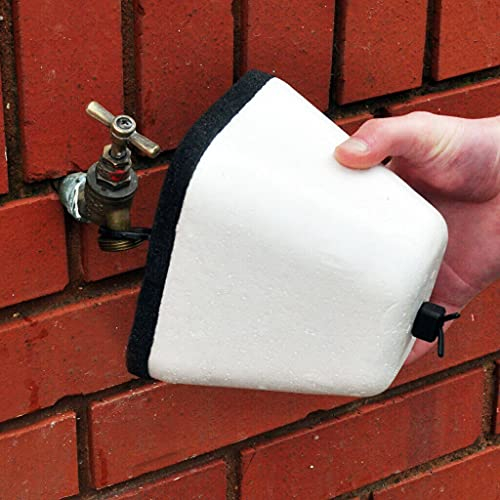 DIVCHI Außenhahn-Abdeckung, Frostschutz, Outdoor-Gartenhahn-Abdeckung, isoliert, thermisch, Frost, Winter, Wetter, Wasserschutz
