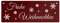 Weihnachten Metallschild in rot zum Thema WeihnachtenDezember Metall-Schild Weihnachten Blechschild Frohe Weihnachten Aluminium Schild Schneeflocke