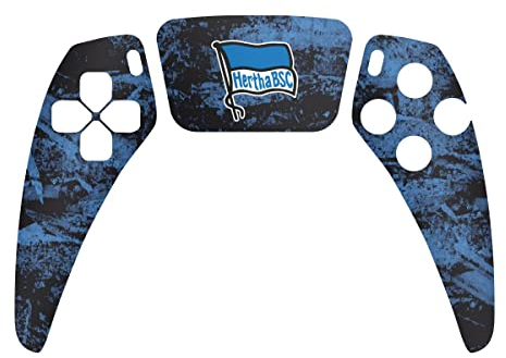 DeinDesign Skin kompatibel mit Sony Playstation 5 Controller PS5 Folie Sticker Flagge Logo Fußball