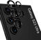 Niboow Caméra Arrière Protecteur Compatible avec Samsung Galaxy S23 Ultra, HD Anti Rayures Verre Trempé Protecteurs D'objectif Téléphone Portable, Lentille Coque pour Samsung Galaxy S23 Ultra - Noir