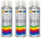 3er Sparpack Deco Color ECO Lackspray glänzend oder matt 400ml nach RAL freie Farbauswahl (3 Dosen ECO Klarlack Glanz)
