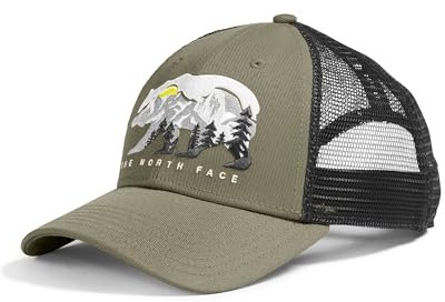 THE NORTH FACE NF0A7WH3YHO Embroidered Mudder Trucker Hat Herren New Taupe Green/Bear GR Größe OS