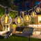 Avoalre 34M Solar Lichterkette Außen mit Fernbedienung,IP44 Wasserfest Outdoor Lichterkette mit 4 Modi/Timer Funktion/4 Dimmbare Helligkeit,G40 warmweiss Lichterkette mit 50+3Glühbirnen für Garten