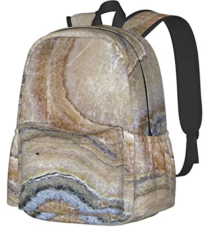 Große Kapazität Leichte Onyx Stein Hellblau Rucksäcke Lässige Reiserucksäcke Laptop Rucksäcke Leichte Canvas Rucksäcke Männer Und Frauen Arbeit Täglicher Rucksäcke