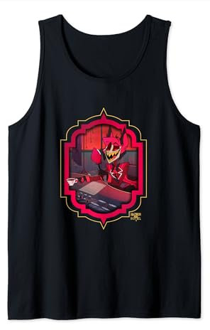 Hazbin Hotel - Alastor Tank Top