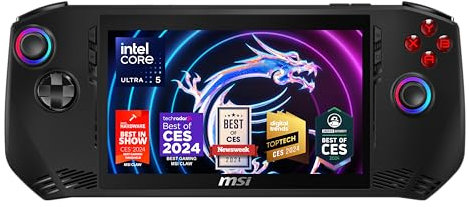 MSI Handheld Claw A1M 7 FHD 120Hz Intel® Core™ Ultra 5-135H 16GB LPDDR5 512GB NVMe SSD Windows 11