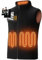 burngogo Beheizbare Weste Heizweste Herren Damen 6 Zonen Heizung 3 Temperaturregler Beheizte Weste (Ohne Powerbank) Beheizbare Jacke S Schwarz