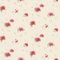 Galerie Pretty Prints Cream/Red Hortensia Floral Trail Wallpaper Roll