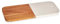 Planche à découper bois et marbre blanc 38 cm collection KINVARA