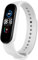 Ersatzarmband für Xiaomi Smart Band 7 / Mi Band 6 / Band 5 / Band 4 / Band 3, Sport ArmbandUhrenarmband, Silikon Armbänder für Amazfit Band 5 (White)
