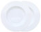 UNIQUE HOME LIVING 8.5'' Pasta Bowls Set of 2, White Porcelain Bowl for Salad Soup Pasta, Large Serving Bowls for Kitchen, Microwave and Dishwasher Safe Dinnerware Set